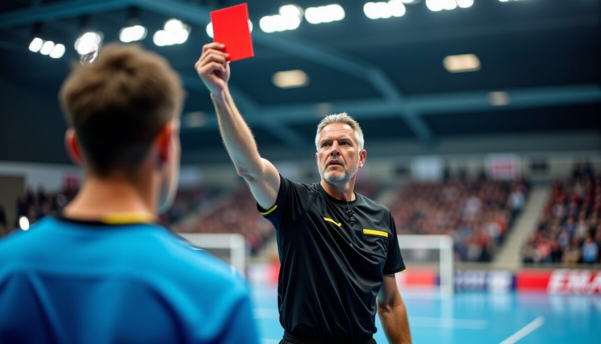 Carton rouge au handball : comprendre les règles, les sanctions et leurs impacts essentiels